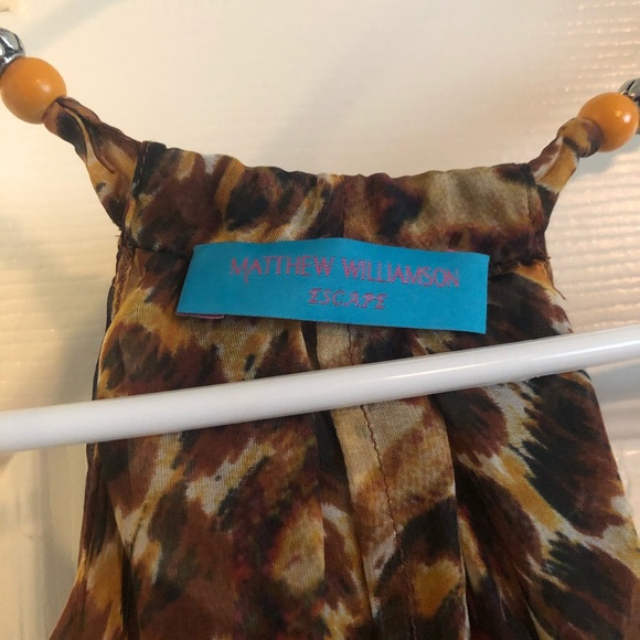 Leopard Print Sheer Coverup - Picture 2 of 4